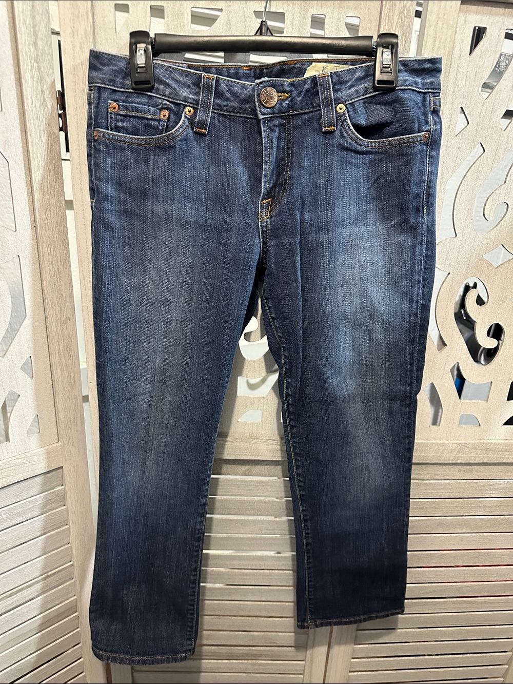 Lucky Brand Dark Blue Cropped Jeans